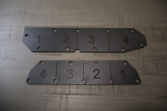 Honda H22/H23A Port Cover Full Kit (Intake and Exhaust)